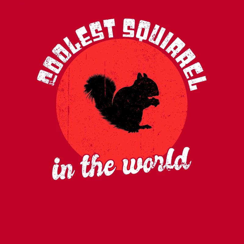 Cooles Eichhörnchen Spruch