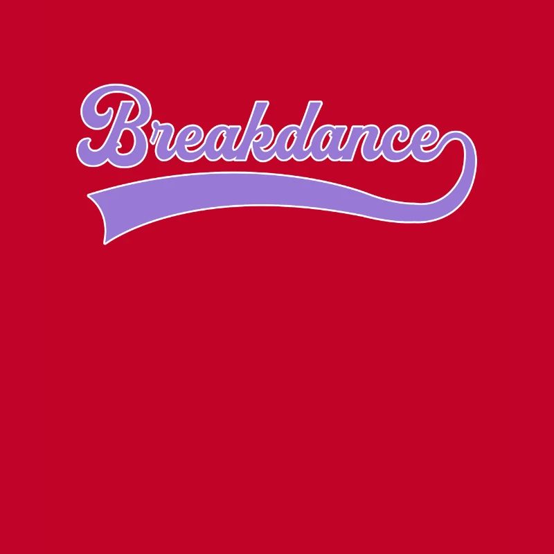 Lettrage breakdance