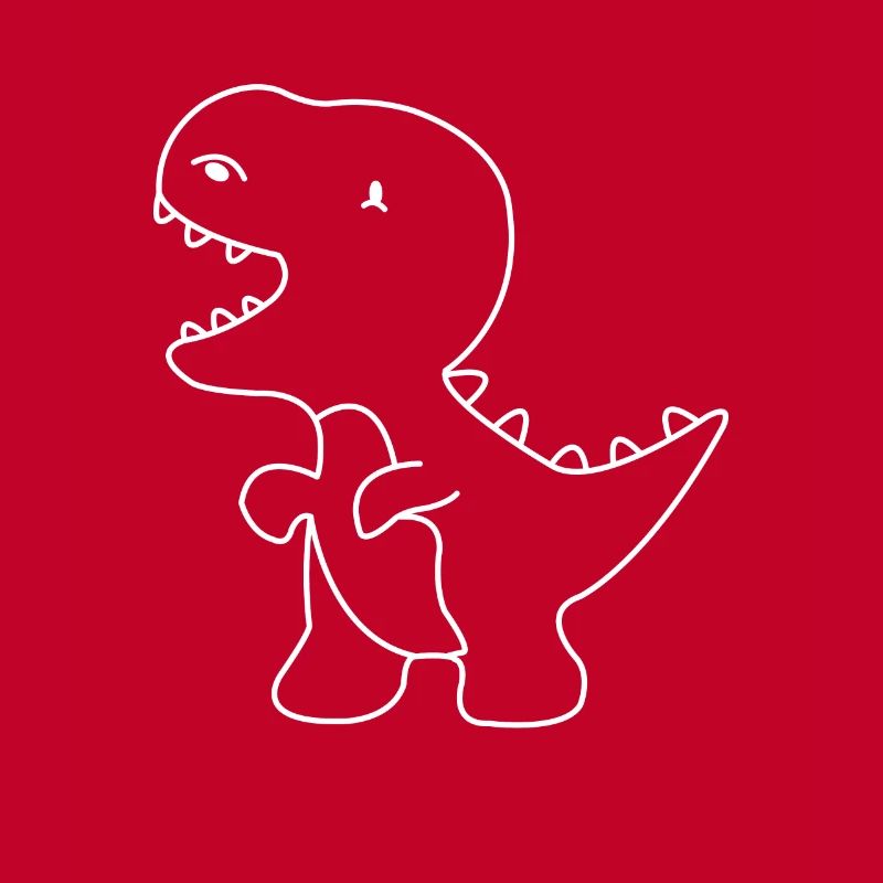 Dino Dinosaur hand-drawn