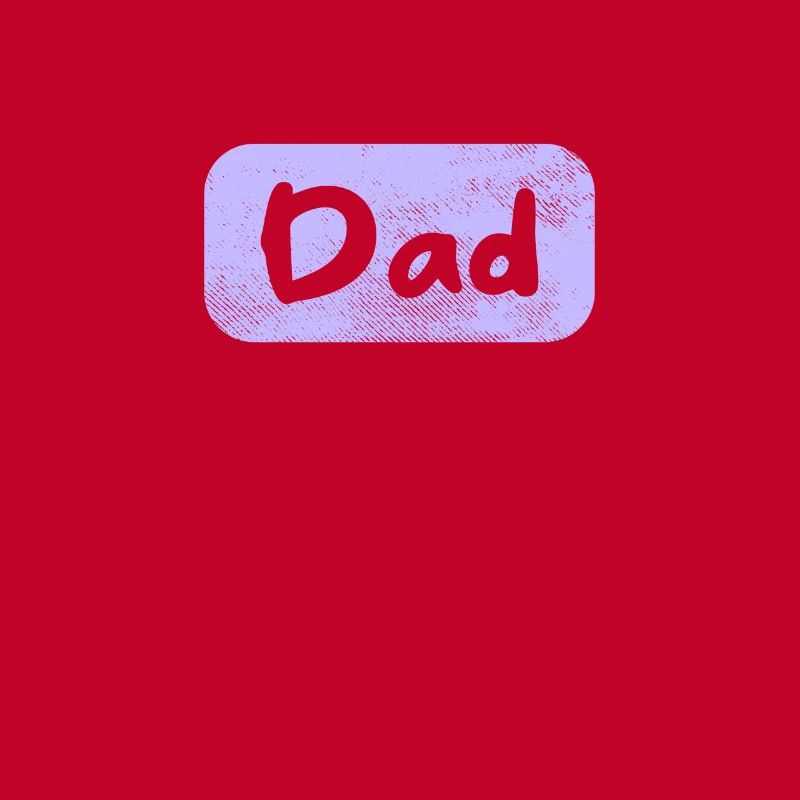 Dad lettering shield