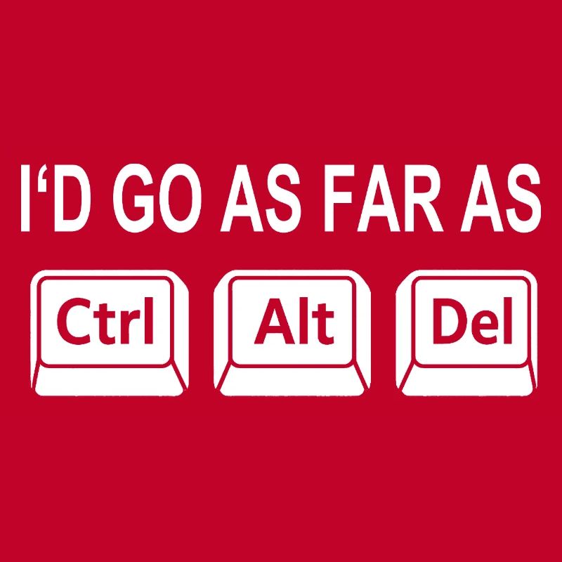 Programmer Shortcut Geek IT Support Computer Ta