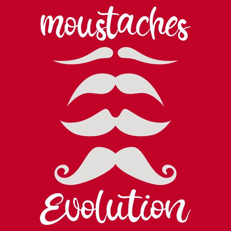 Moustache evolution