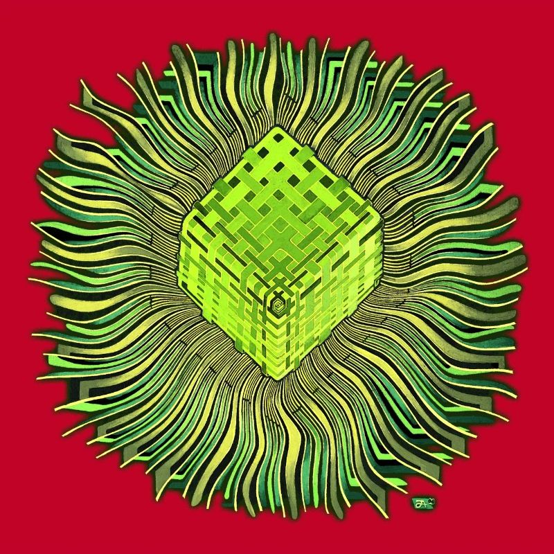Psychédélique Cube / Cube psychédélique