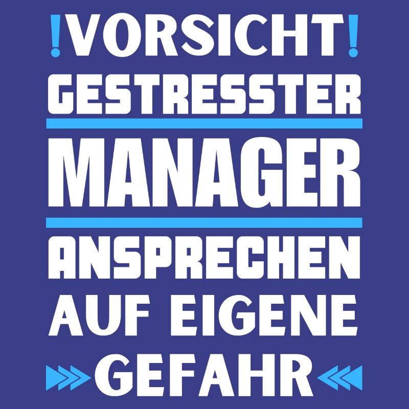 Don't talk to a stressed manager!
