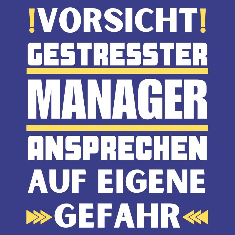 Don't talk to a stressed manager!