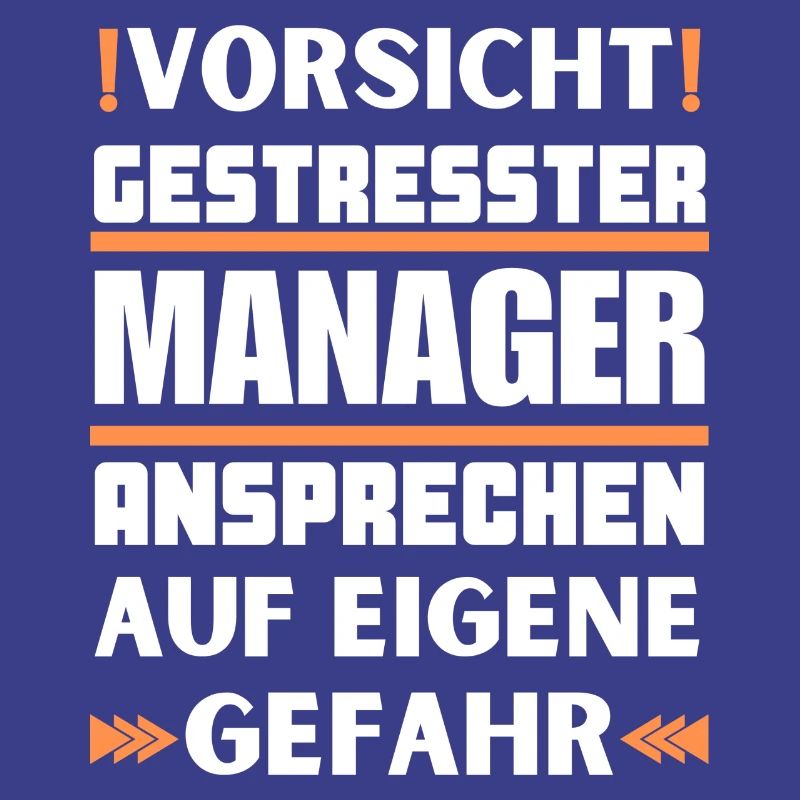 Don't talk to a stressed manager!