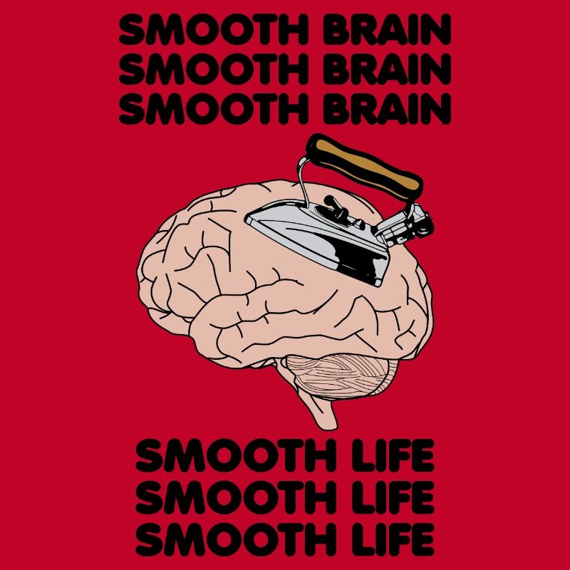 Smooth Brain Smooth Life Drôle Bizarrement Spécifique Meme