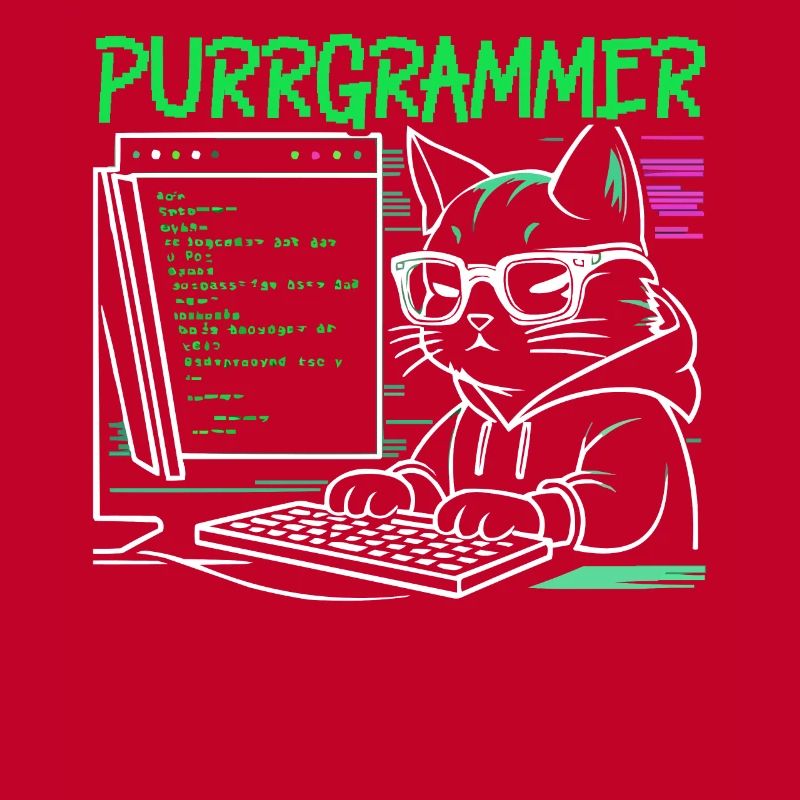 Lustiger Programmierer Programmierer