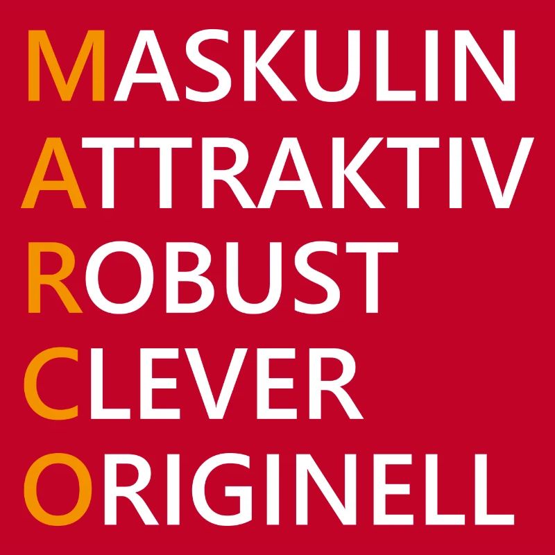 Marco Name Geschenk