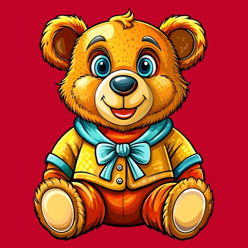 Teddy mit Pullover