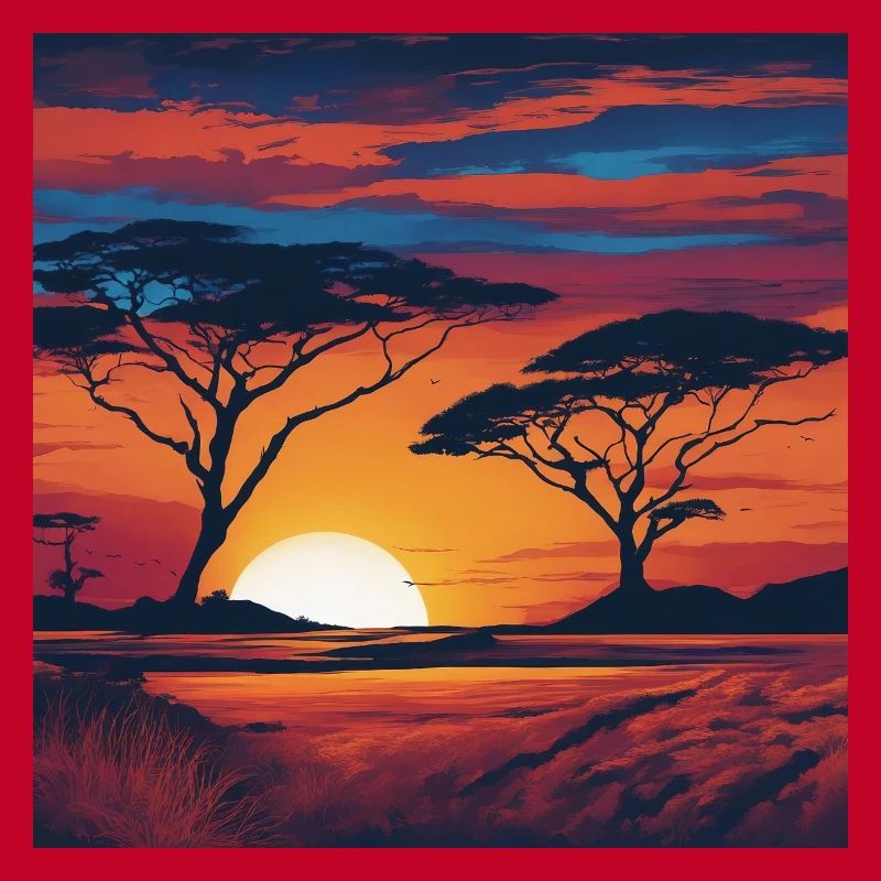 Africa Steppe and Animals