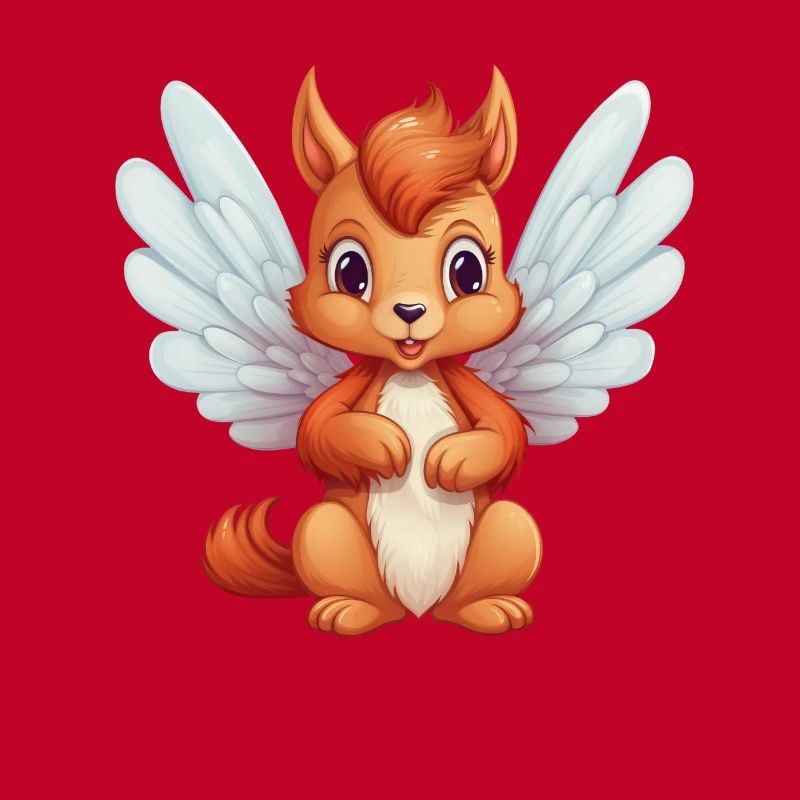 Cute Squirrel Angel Comic