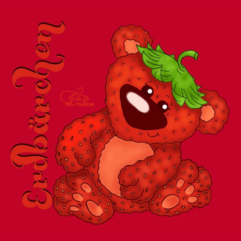 Erdbärchen mit Text