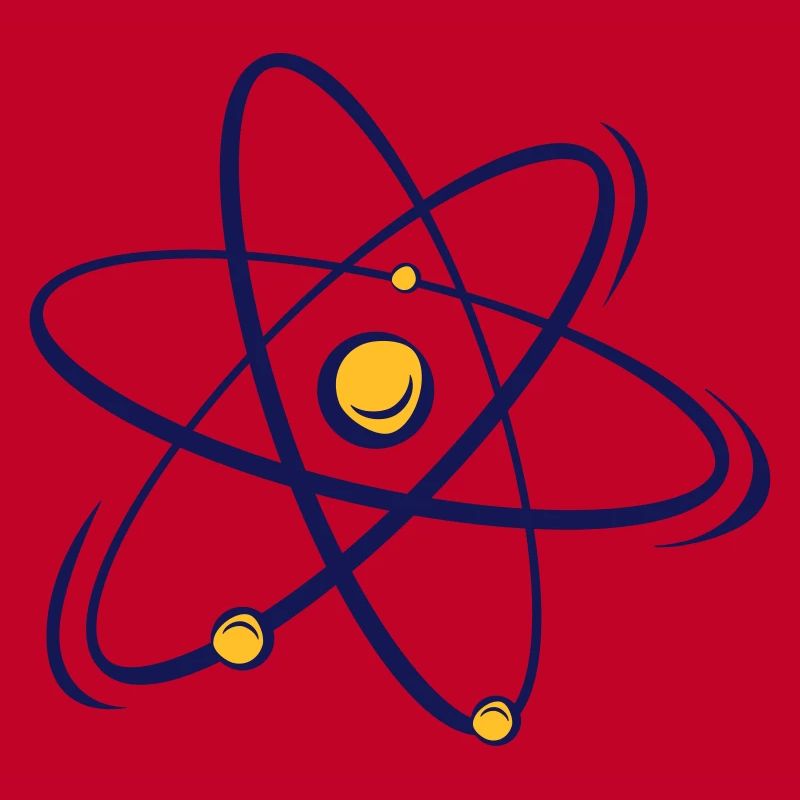 atomic Big Bang nerd Geschenk Atom Nuklear