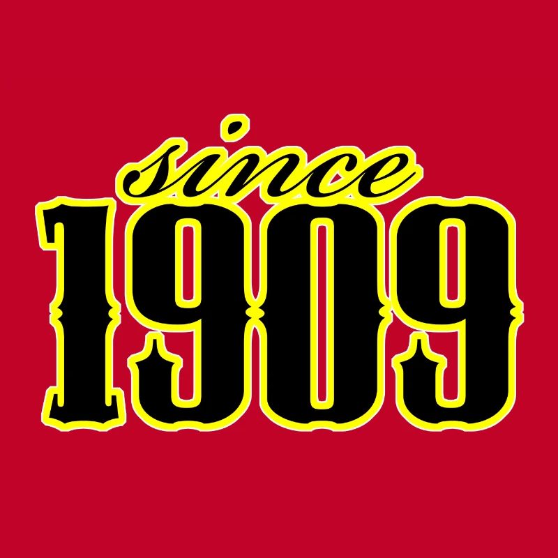 since 1909 (black)