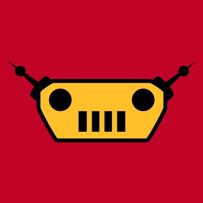 Cool Robot Face Design