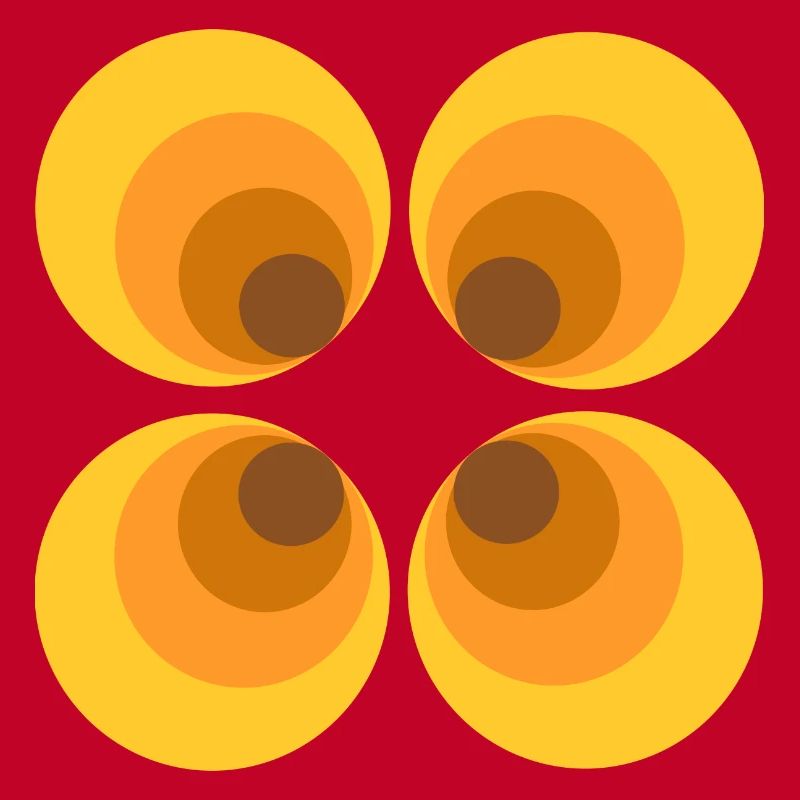 70s Flower Pattern