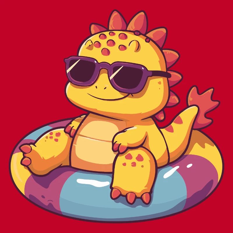 Dinosaurier stegosaurus Comic Cool