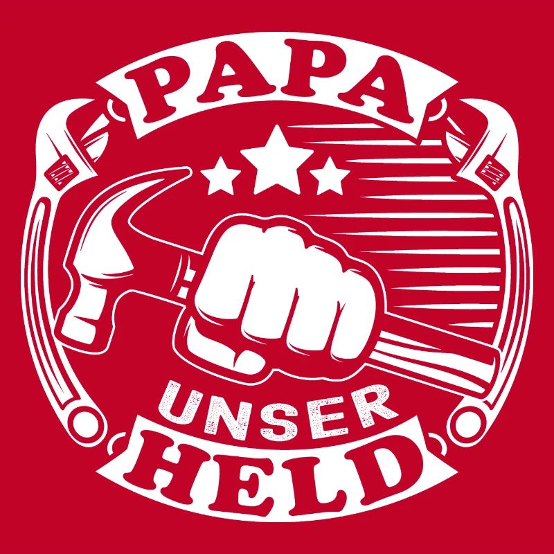 Papa Handwerker Held