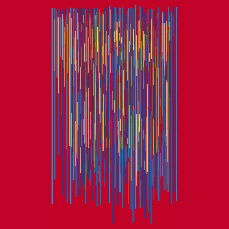 Colors Stripe Pattern - Vertical Structure