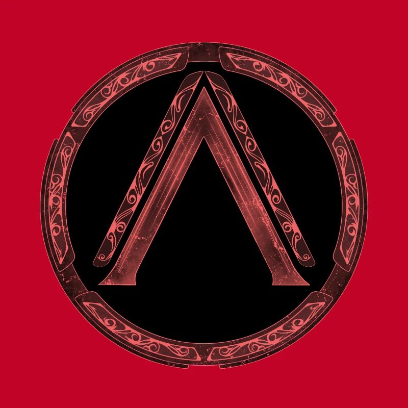Sparta Lambda Icon Red