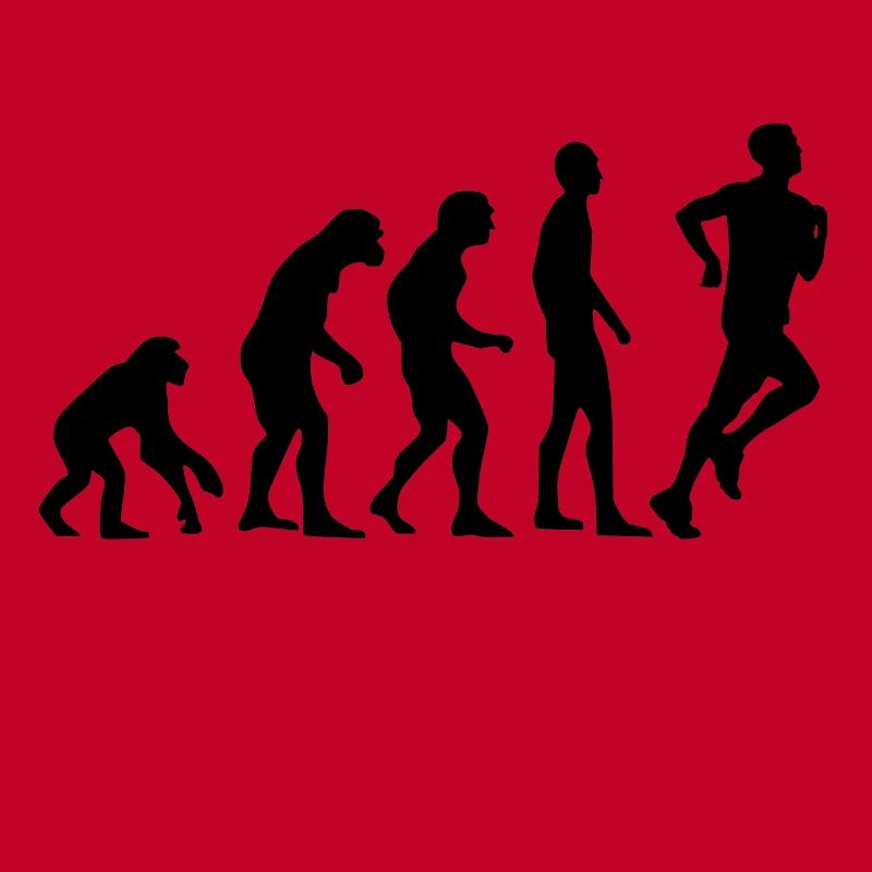 Human Evolution jogging