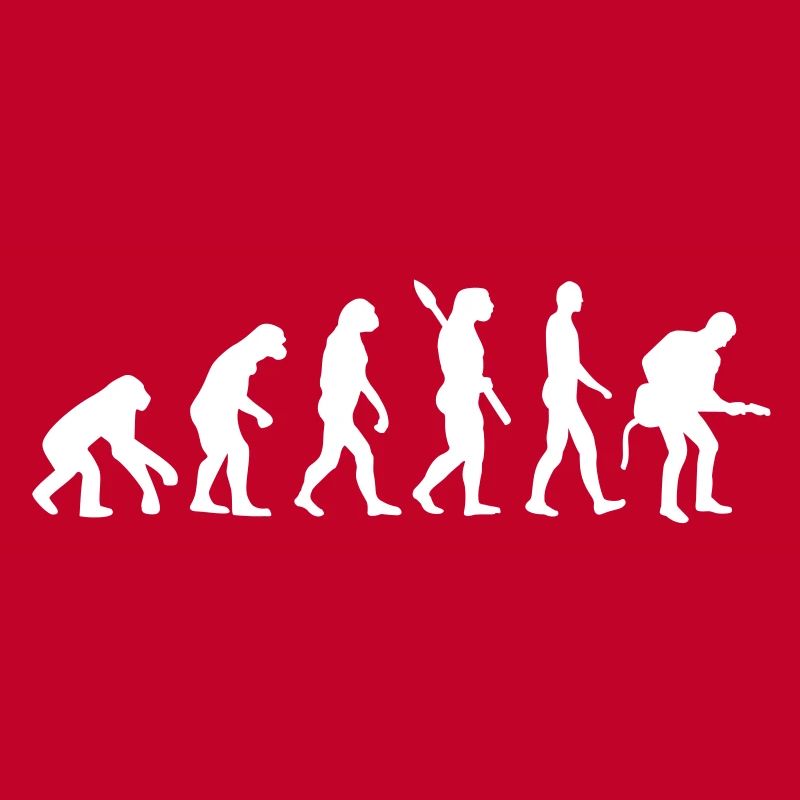 Evolution Rock Musiker