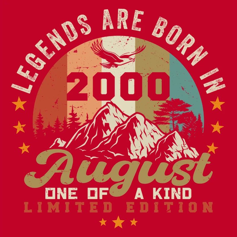 Legends were born in August 2000 August 2000
