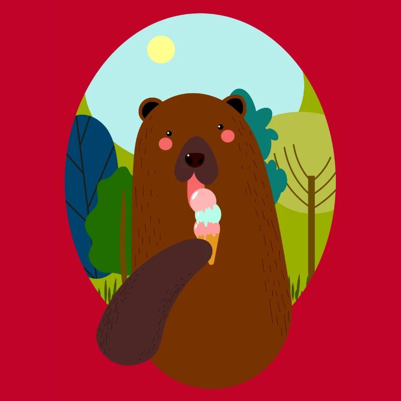 Bär mit Eis