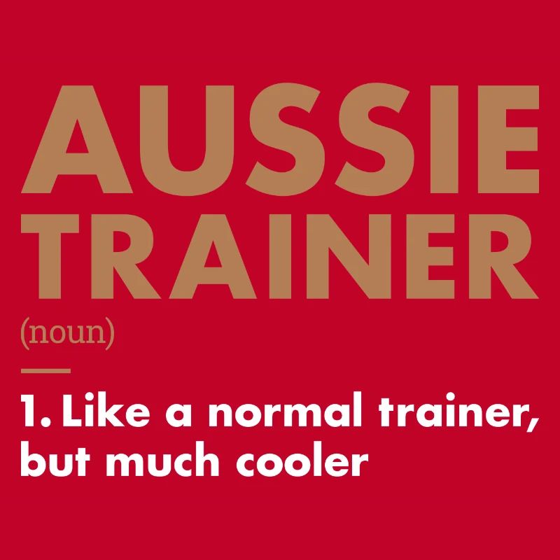 Dog Aussie Trainer Definiton