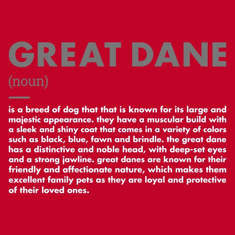 Great Dane Definition