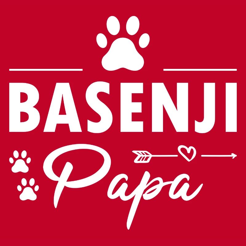 Chien Basenji Papa