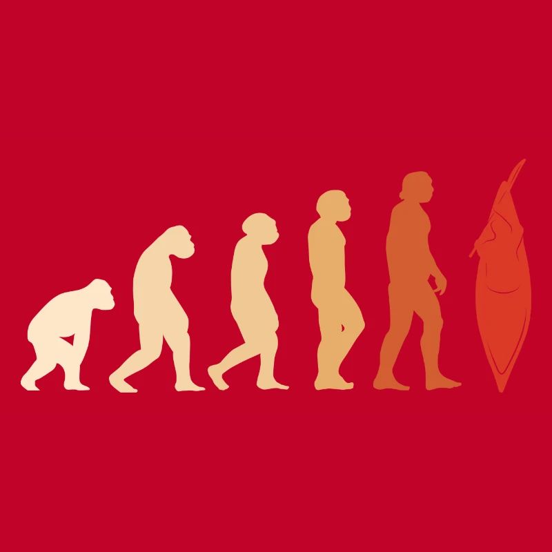 Kayaker Evolution Kayaking