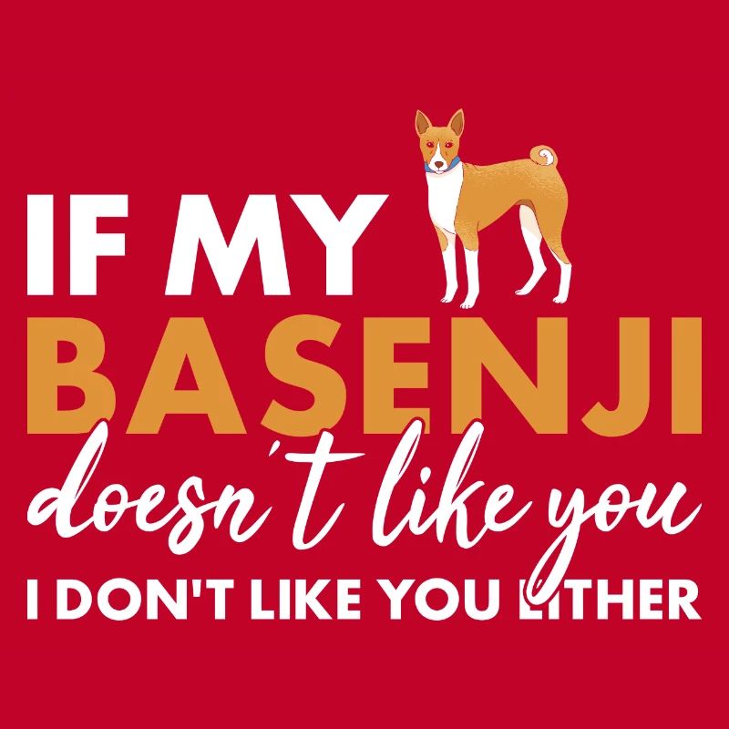 Chien si mon Basenji ne t’aime pas