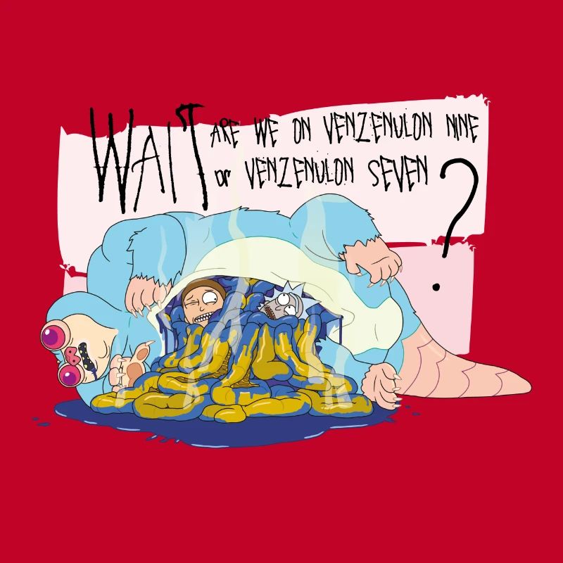 Rick and Morty Beebo Venzenulon 7 oder 9
