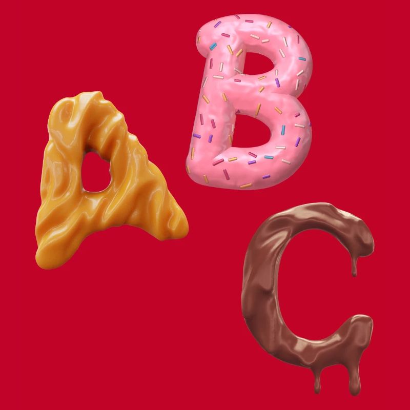 A B C