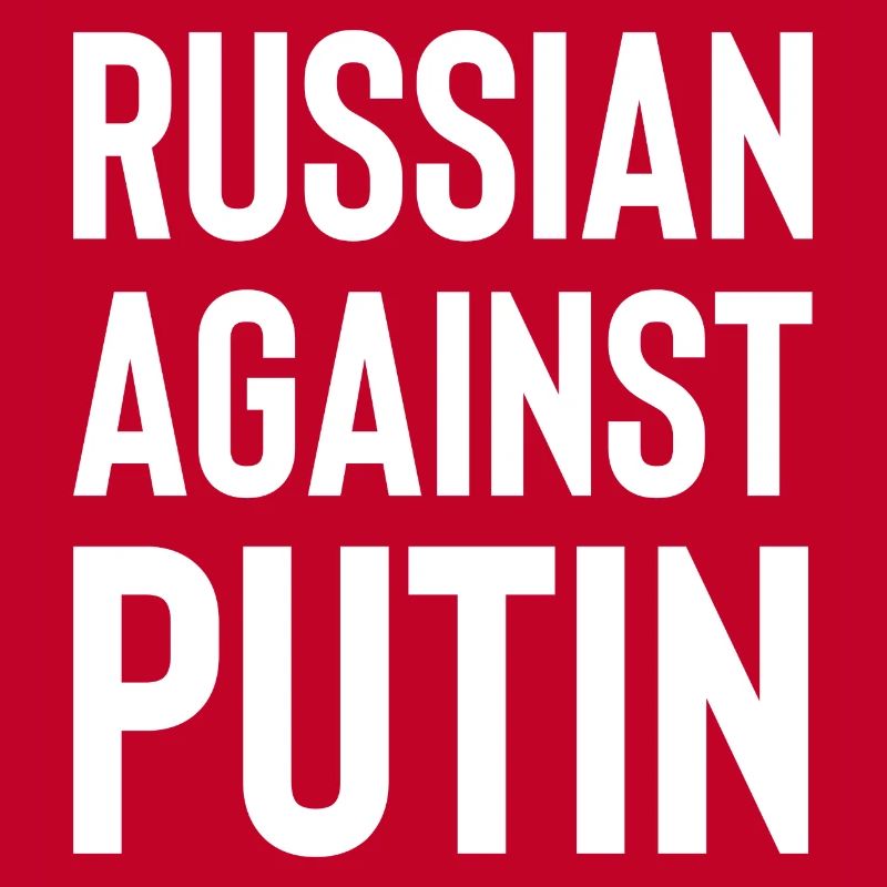 Russe contre Poutine blanc