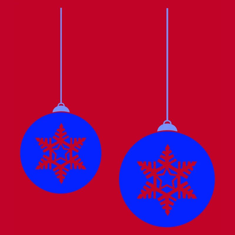 Weihnachtskugeln Stern