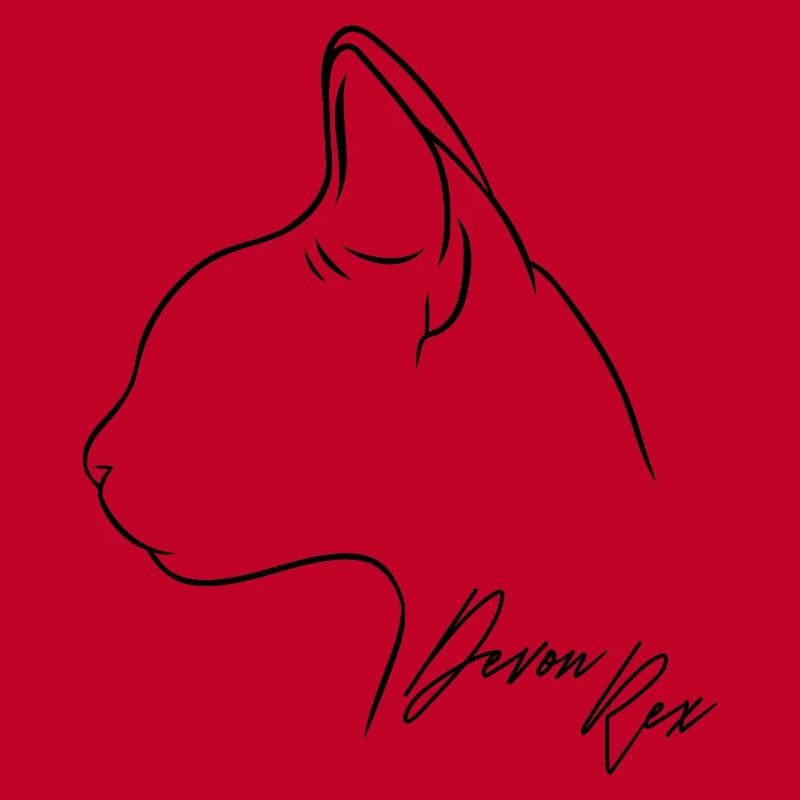 Devon Rex Profil Katzen Katze Wilsigns