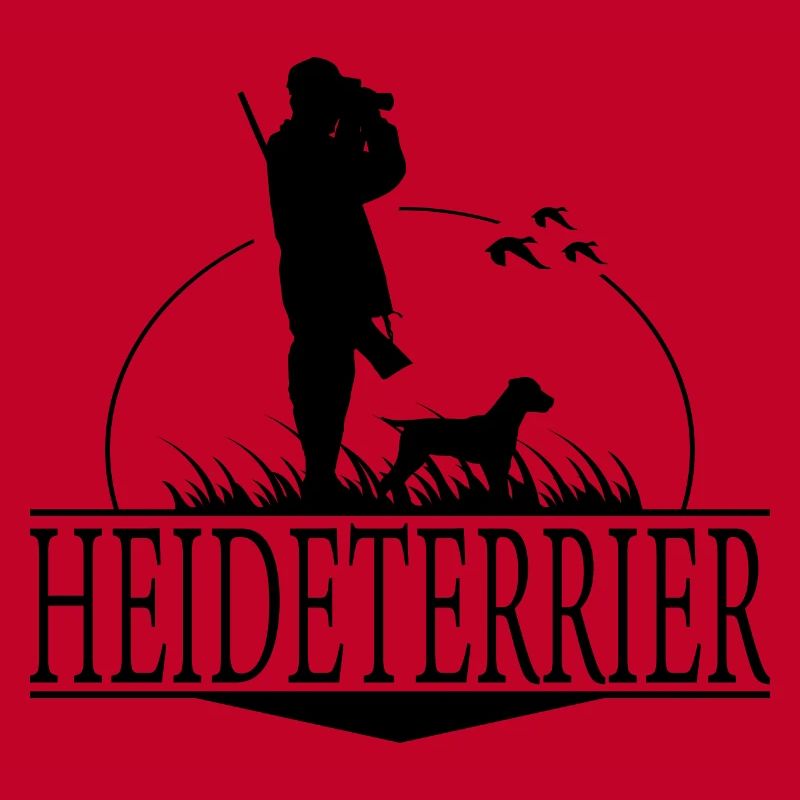 HEIDETERRIER Jagdhunde Jäger Jagd Wilsigns