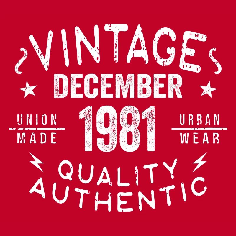 December 1981 - Great since December 1981
