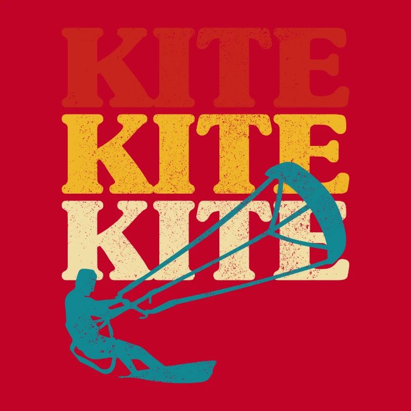 Retro Kitesurfing Kitesurf Kiteboarding