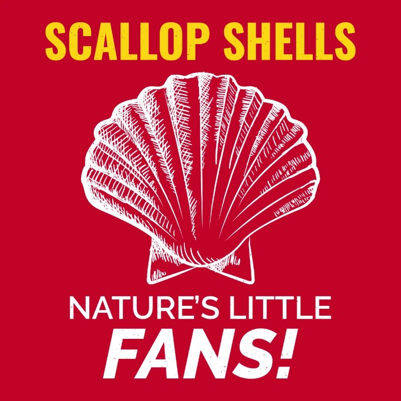 Scallop Seashells Collector Beachcomber Shellfish
