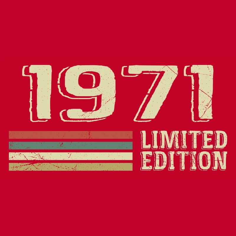 Nées en 1971 anniversaire 1971 Vintage 1971