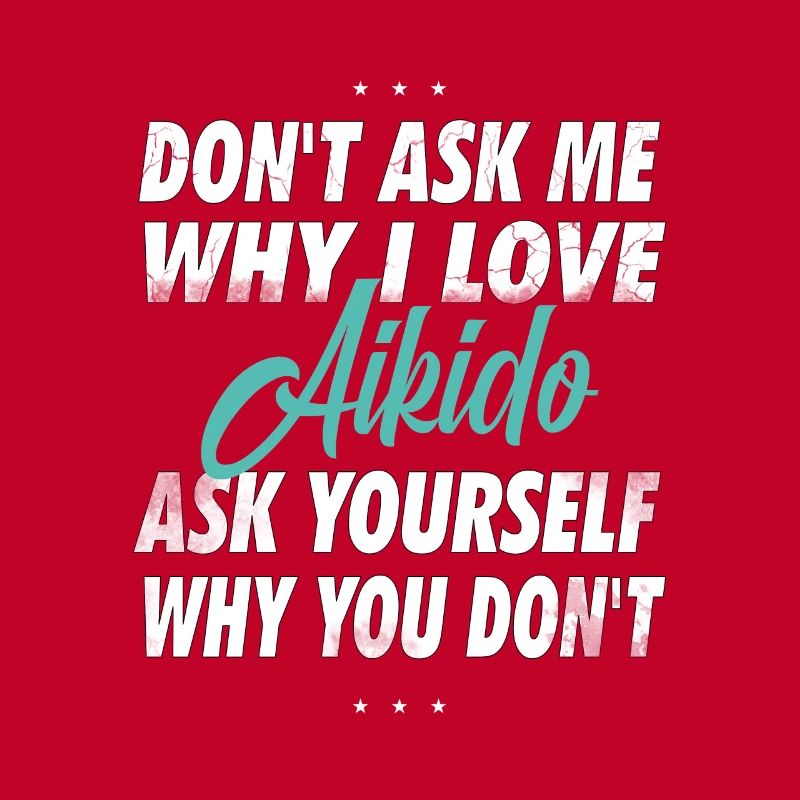 Don't ask me why I love Aikido