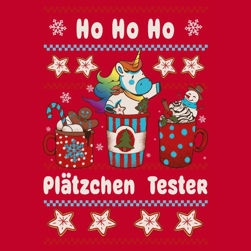 HO HO Testeur de Biscuits Noël avec Licorne