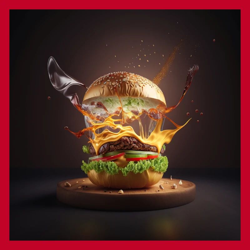 Burger Explosion - aussi juteux que possible