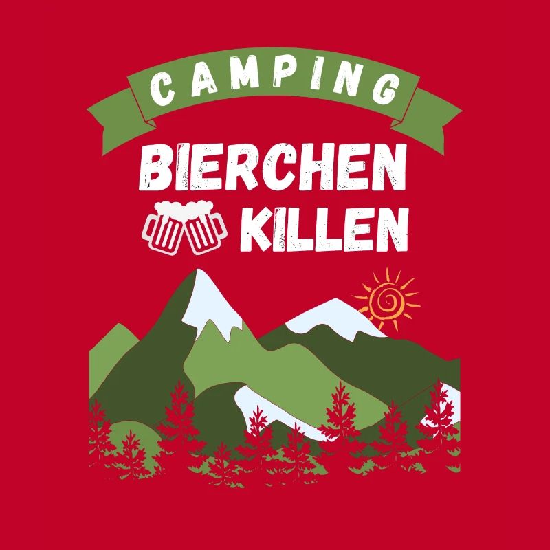 Camping Bierchen killen - Design