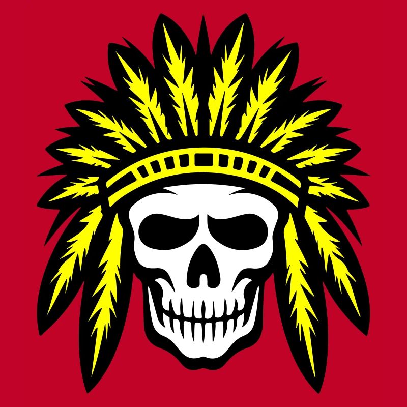 Apache Indian Chief Skull