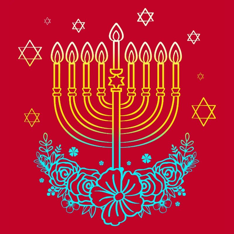 Hanoukka Hanoukka Hanoukka Hanouka Menorah